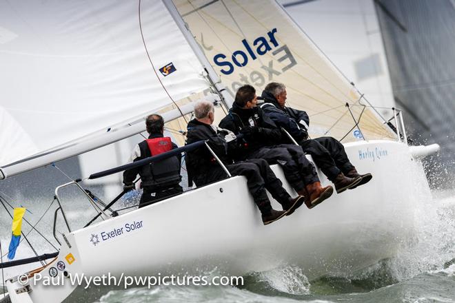 Hamble Winter Series – Round 2 ©  Paul Wyeth